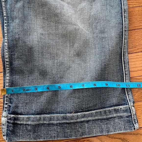 [14/36]]WMN Dish Jeans Blue Bermuda Denim Shorts - Picture 12 of 12